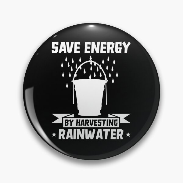 Item preview, Save Water Rainwater Harvesting Sustainable Future Eco Friendly Off Grid Living designed and sold by MadPanda.
