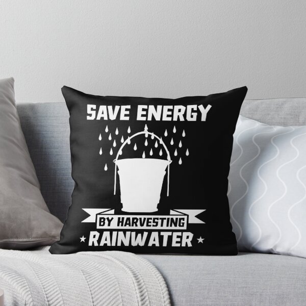 Item preview, Save Water Rainwater Harvesting Sustainable Future Eco Friendly Off Grid Living designed and sold by MadPanda.