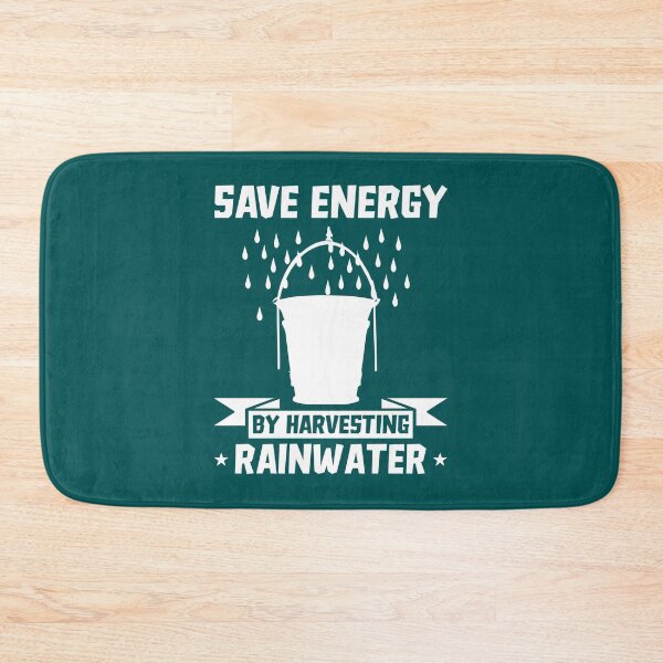 Item preview, Save Water Rainwater Harvesting Sustainable Future Eco Friendly Off Grid Living designed and sold by MadPanda.