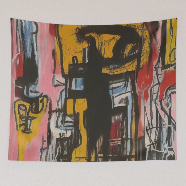 Item preview, The Slumbering Gypsy: An Expressionist Dream in Street Art and Graffiti designed and sold by ArtazaBazaar.