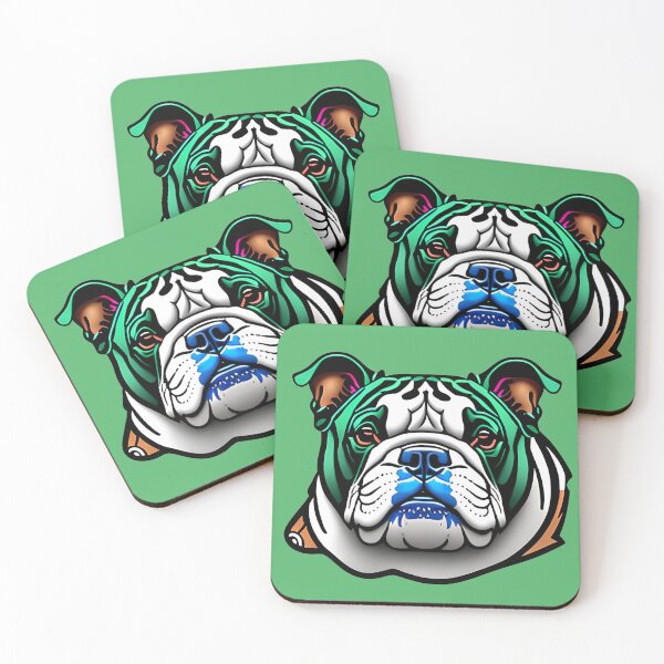 Item preview, Colorful Dog Pit Bull designed and sold by AnimPet.