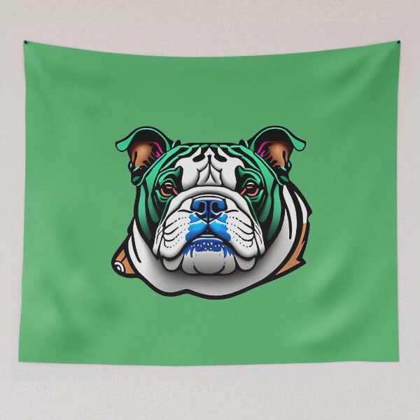Item preview, Colorful Dog Pit Bull designed and sold by AnimPet.