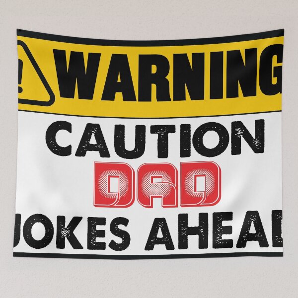 Item preview, Caution Dad Jokes Ahead designed and sold by dsirs.