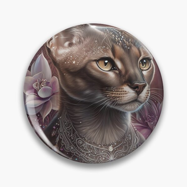 Item preview, Abyssinian Cat Elegance designed and sold by Nocturne  Paws.