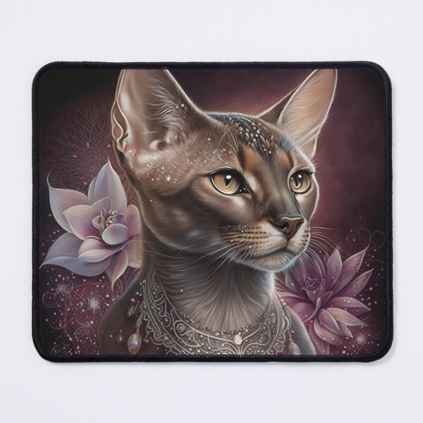 Item preview, Abyssinian Cat Elegance designed and sold by Nocturne  Paws.