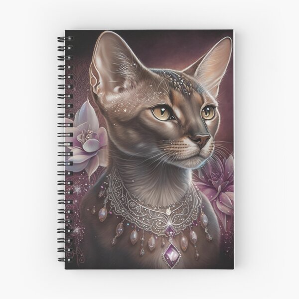 Item preview, Abyssinian Cat Elegance designed and sold by Nocturne  Paws.