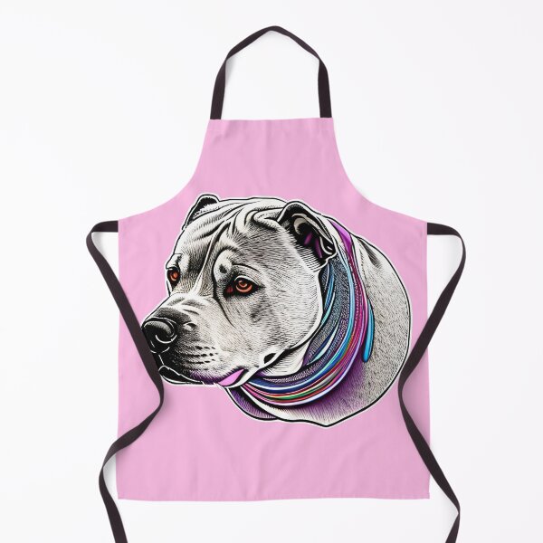 Item preview, Colorful Dog Pit Bull designed and sold by AnimPet.