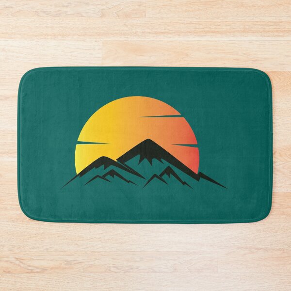 Item preview, Mountain with evening sunset designed and sold by ZengoClub.