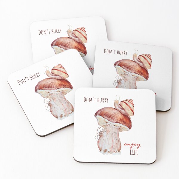 Item preview, Mushroom Snail and Spider designed and sold by Olena Kovalova Design.