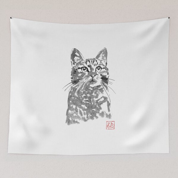 Item preview, brave cat designed and sold by pechane.
