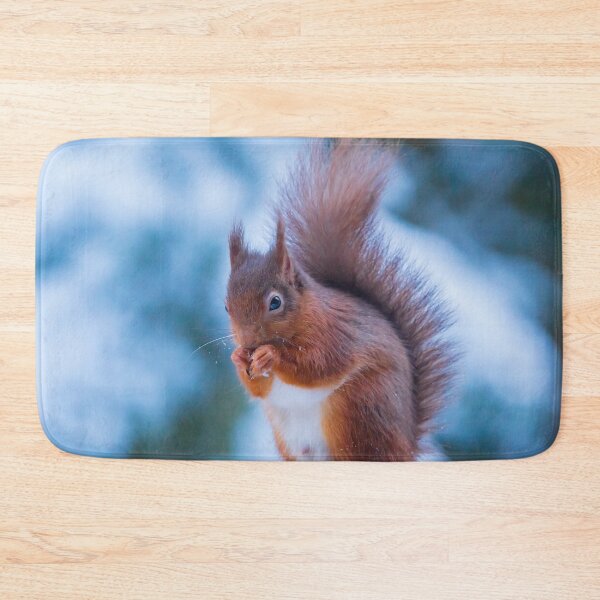 Item preview, Red Squirrel In The snow Whinfell Forest designed and sold by Darren Wilkes.