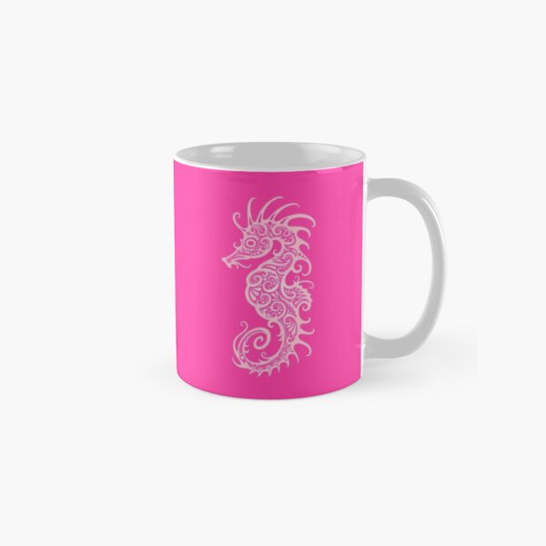 Artikel-Vorschau von Intricate Pink Tribal Seahorse Design , designt und verkauft von jeff bartels.