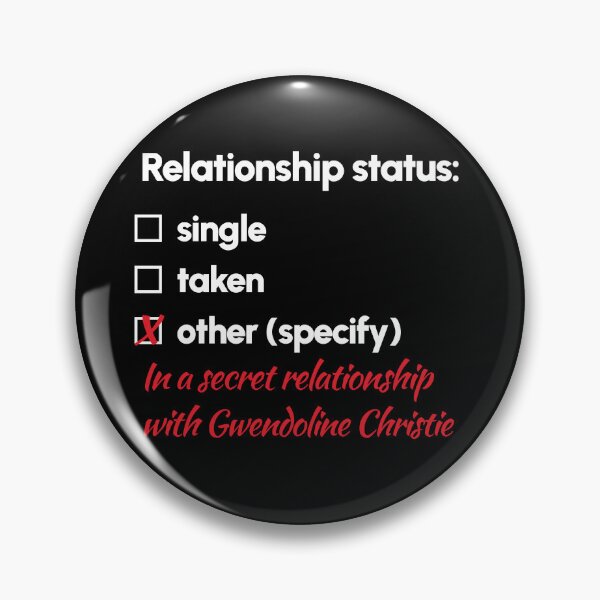 Item preview, Gwendoline Christie - Relationship 2 designed and sold by 2Girls1Shirt.