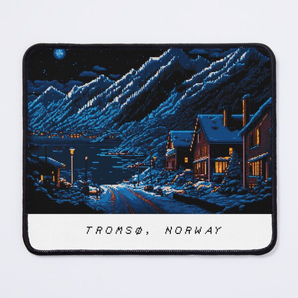 Item preview, Tromsø Pixel Art Retro designed and sold by PixelAirlines.