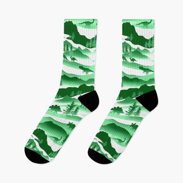 Item preview, Whimsical Dino Wilderness - Emerald  designed and sold by TigaTiga.