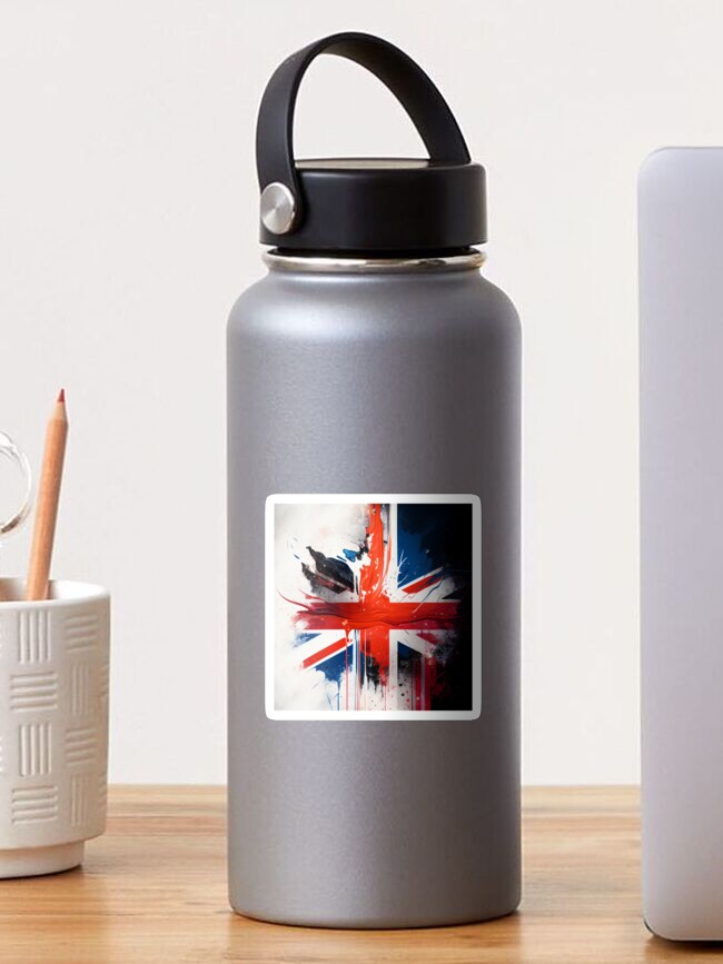 Faded Flag Insulated Squeeze Bottle (30 oz)