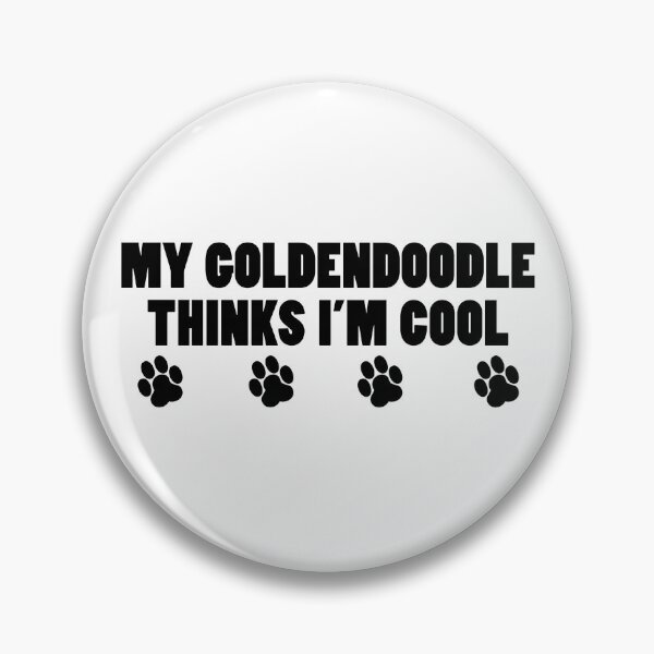 Item preview, My Goldendoodle Thinks I'm Cool designed and sold by jaycartoonist.