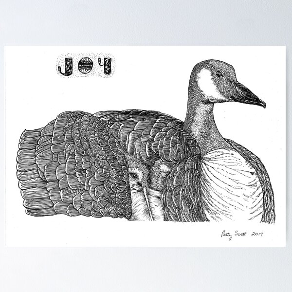 Item preview, Joy the Duck designed and sold by PatriciaScott88.