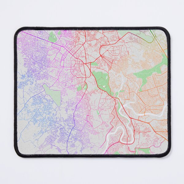 Item preview, Rawalpindi City Map of Punjab, Pakistan - Colorful designed and sold by deMAP.