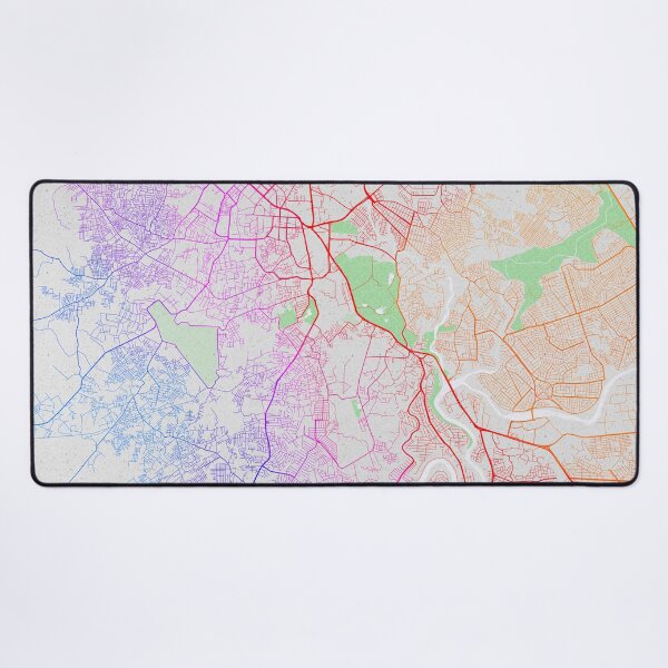 Item preview, Rawalpindi City Map of Punjab, Pakistan - Colorful designed and sold by deMAP.
