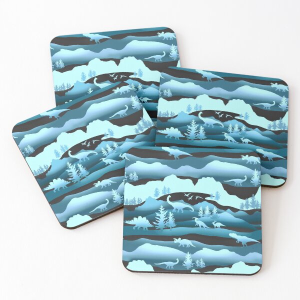Item preview, Whimsical Dino Wilderness - Inverted  designed and sold by TigaTiga.