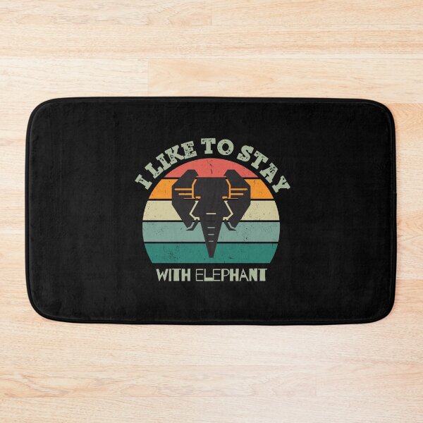 Item preview,  I Like to Stay With Elephant(style 4) designed and sold by SlimAwayhaha.