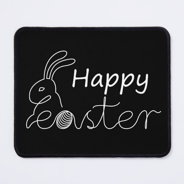 Item preview, Happy Easter one line bunny head original artwork designed and sold by paragonDesign28.