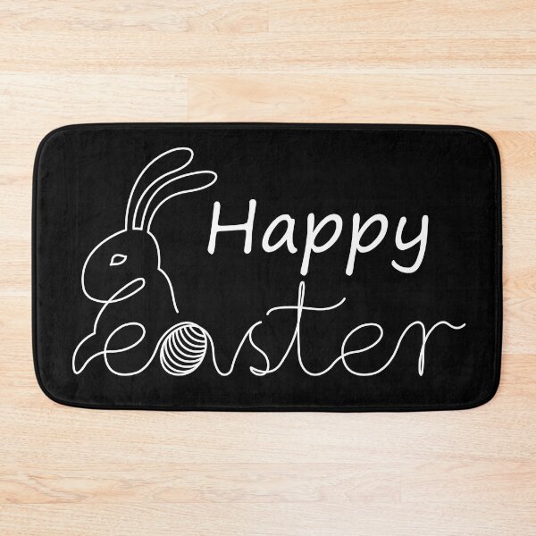 Item preview, Happy Easter one line bunny head original artwork designed and sold by paragonDesign28.