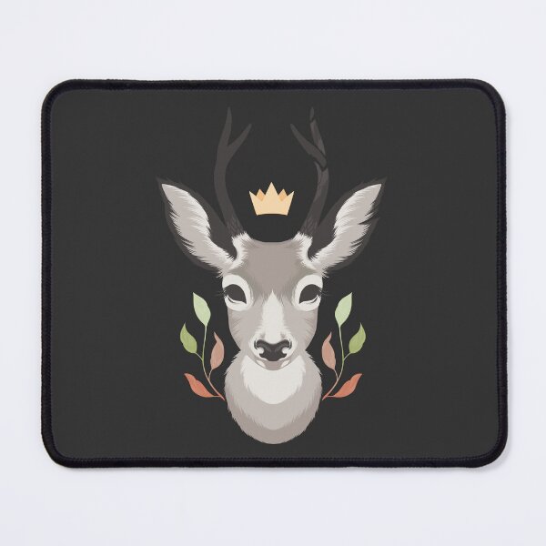 Item preview, Deer with crown designed and sold by Chimerah Hanssen.