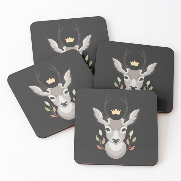 Item preview, Deer with crown designed and sold by Chimerah Hanssen.
