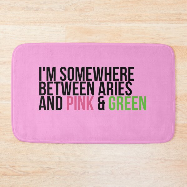 Item preview, Somewhere Between Aries and Pink & Green Sorority Paraphernalia designed and sold by GLifestyle.