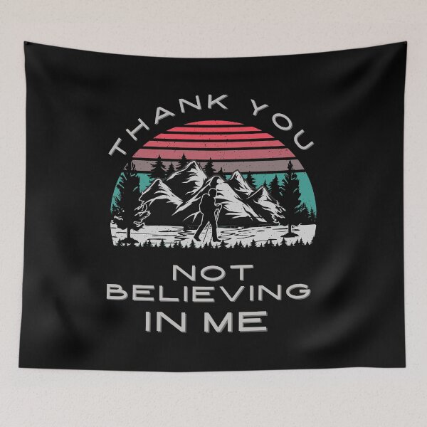 Item preview, Thank You for not Believing in Me classic t shirt  designed and sold by zeesquare.