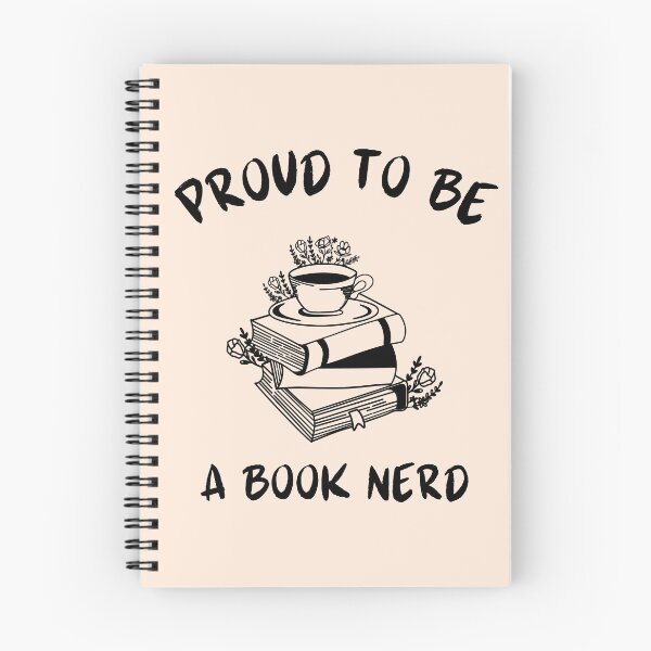 Item preview,  Proud to be a book nerd designed and sold by IviBlack.