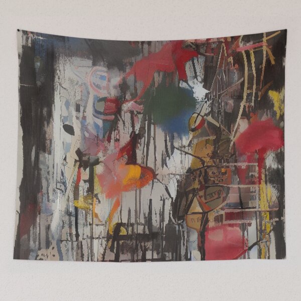 Item preview, Defying Eros: A Young Girl's Struggle in Abstract Art designed and sold by ArtazaBazaar.