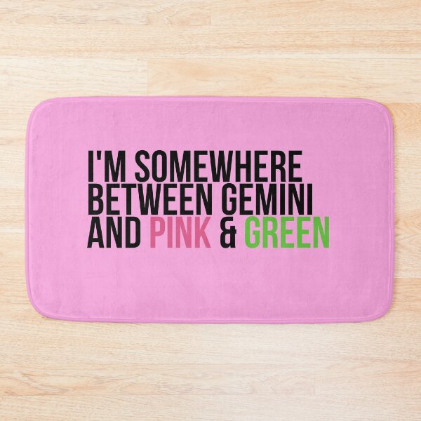 Item preview, Somewhere Between Gemini and Pink & Green Sorority Paraphernalia designed and sold by GLifestyle.