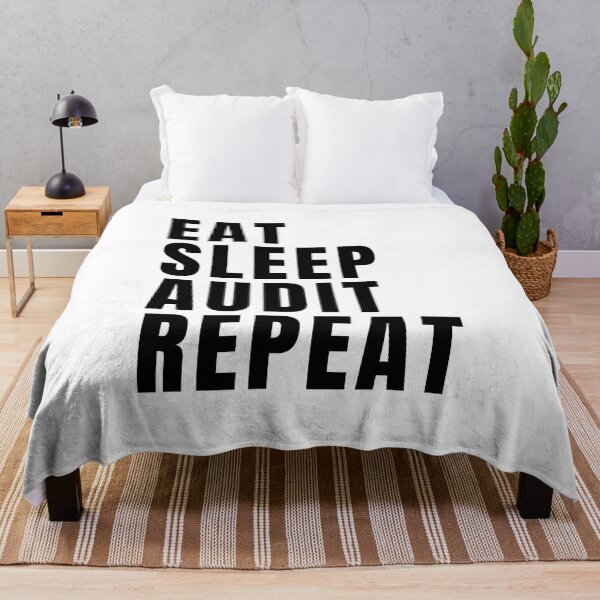 Aperçu de l'œuvre Mange Sommeil Audit Répéter créée et vendue par texteestore.