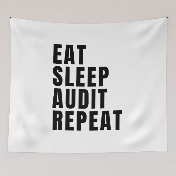 Aperçu de l'œuvre Mange Sommeil Audit Répéter créée et vendue par texteestore.