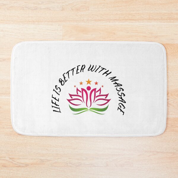 Item preview, life is better with massage 12 designed and sold by FLOWER--ART.