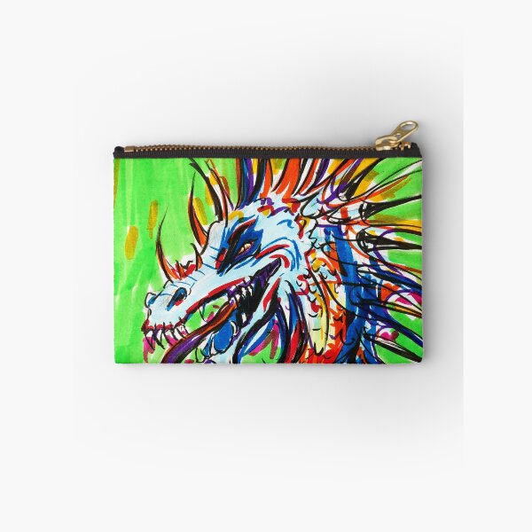 Item preview, Blue Orange Dragon designed and sold by ImpPrintsArt.