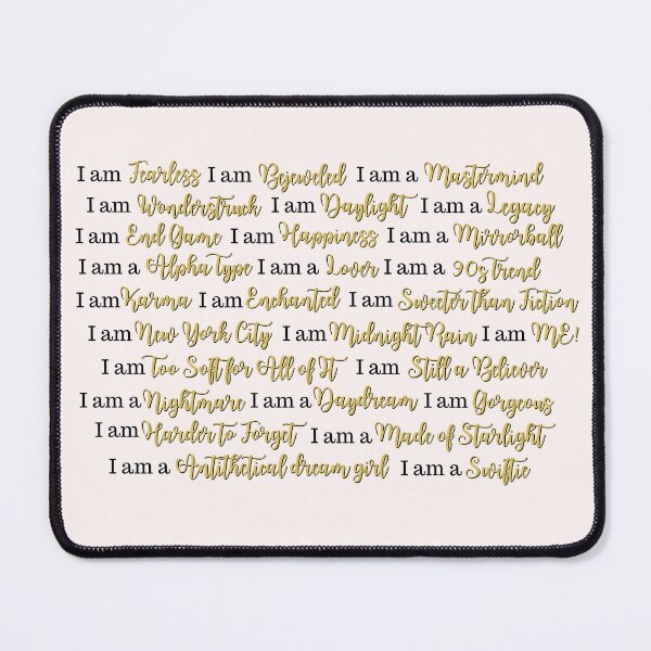Item preview, Positive Affirmations from Taylor Swift designed and sold by LyricalSmileDZN.