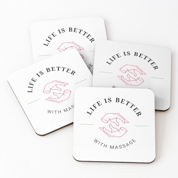 Item preview, life is better with massage 13 designed and sold by FLOWER--ART.