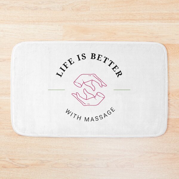 Item preview, life is better with massage 13 designed and sold by FLOWER--ART.