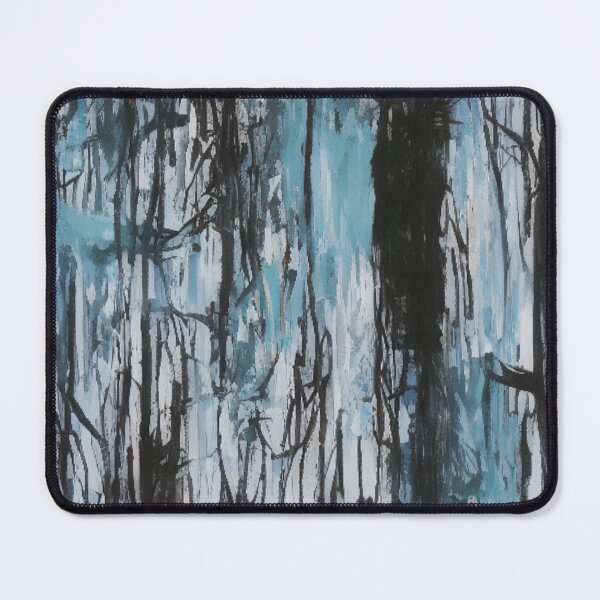Item preview, Lost in the Enchanted Forest: A Dark Abstract Painting designed and sold by ArtazaBazaar.