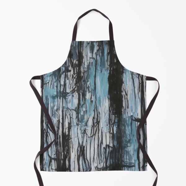 Item preview, Lost in the Enchanted Forest: A Dark Abstract Painting designed and sold by ArtazaBazaar.