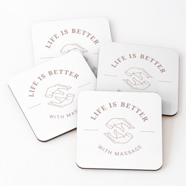 Item preview, life is better with massage 13 designed and sold by FLOWER--ART.