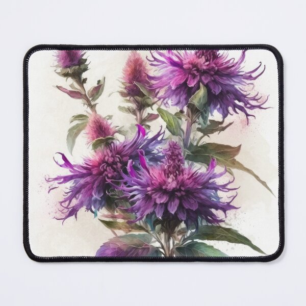 Item preview, Bee Balm Flowers  designed and sold by Vanover Designs.