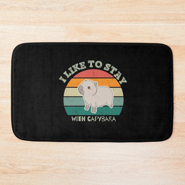 Item preview,  I Like to Stay With Capybara(style 4) designed and sold by SlimAwayhaha.