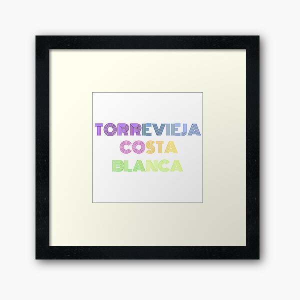 Item preview, Torevieja Costa Blanca designed and sold by Carnaby64.
