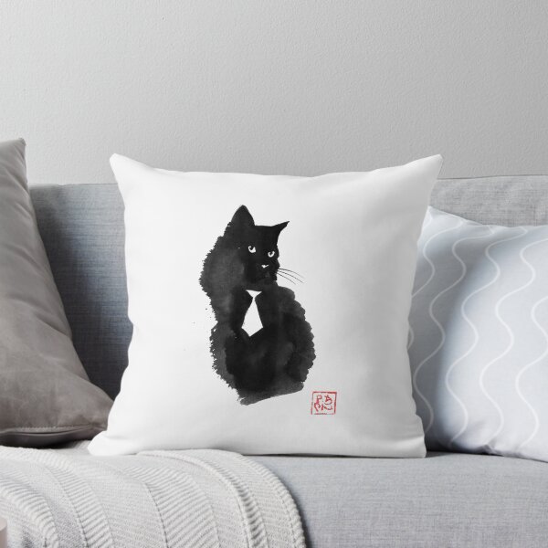 Item preview, white tie cat designed and sold by pechane.