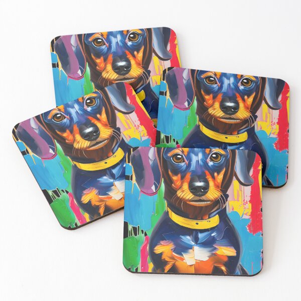 Item preview, Dachshund Oil Painting Design for Dachshund, Dog Owner designed and sold by togetherShirts.